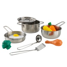 Deluxe Cookware set with Food