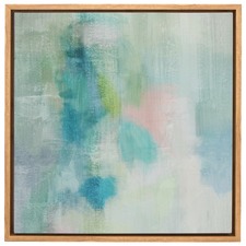 Pastel Rain Canvas Wall Art