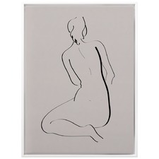 Feminine Lines II Canvas Wall Art
