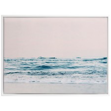 Gazing Over The Ocean Edge Canvas Wall Art