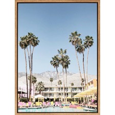 Palm Springs Canvas Wall Art