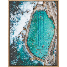 Bronte From Above Canvas Wall Art