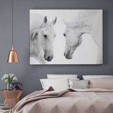 White Horse Pair Artwork