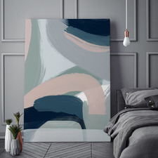 On The Curve Canvas Wall Art