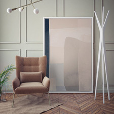 The Pastel Shadows Canvas Wall Art