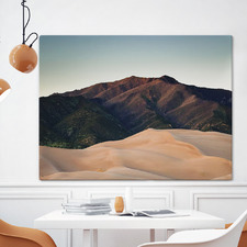 Desert Peaks Canvas Wall Art