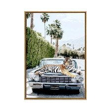 Chilled Out Framed Canvas Wall Art