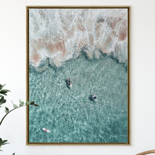 Hang Ten Framed Canvas Wall Art