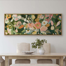 Spring Chorus Framed Canvas Wall Art