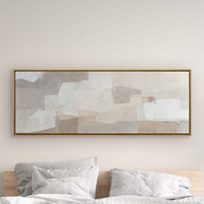 Clouded Framed Canvas Wall Art