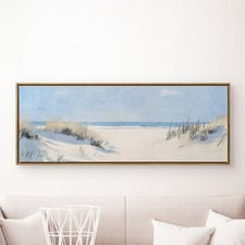 Dunes Framed Canvas Wall Art