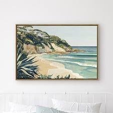 Secret Cove Canvas Wall Art