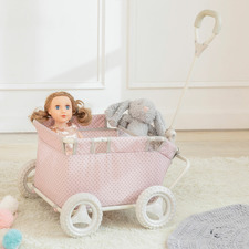 Olivia's Little World Princess Polka Dots Doll Wagon
