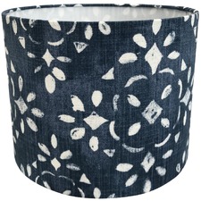 Abbie Cotton Drum Lamp Shade