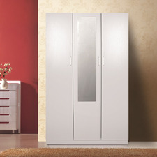 Cheltenham 3 Door Mirrored Wardrobe