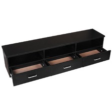 178cm Black Zanda TV Unit