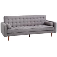 Amelia 3 Seater Upholstered Sofa Bed