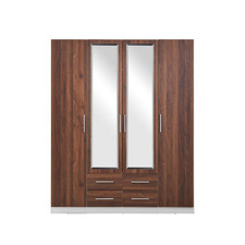 Talinis Wardrobe With Mirrored Doors
