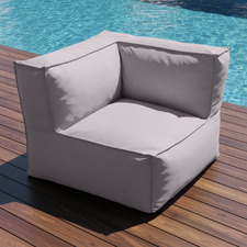 Nevelson Outdoor Corner Lounge Chair