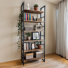 Archie 6 Tier Bookshelf