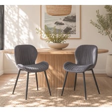 Kendra Velvet Dining Chairs (Set of 2)