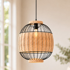 Nova Rattan Pendant Light