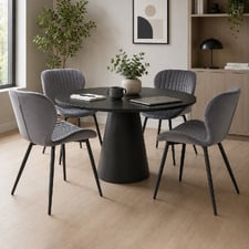 Kendra Velvet Dining Chairs (Set of 2)