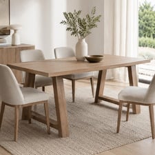 Natural Mazza Dining Table