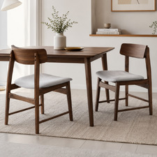 Natural Mia Dining Chairs (Set of 2)