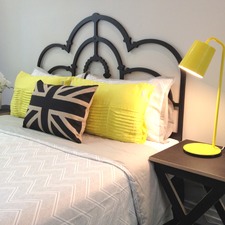 Paisley Timber Bedhead