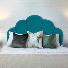 Shell Velvet Super King Bedhead