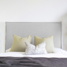 Frost Grace Upholstered Headboard with Slipcover
