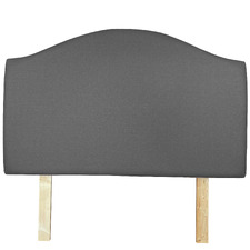 Chambray Upholstered King Single Bedhead