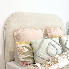 Willow Piped Boucle Queen Bedhead