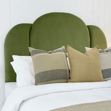 Sheera Velvet Single Bedhead