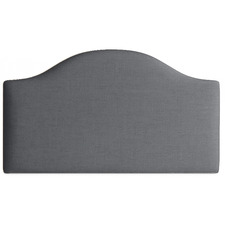 Chambray Upholstered Single Bedhead