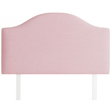 Chambray Upholstered Single Bedhead