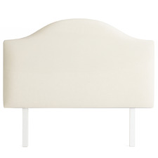 Chambray Upholstered Single Bedhead