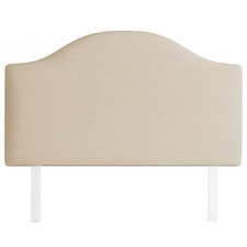 Chambray Upholstered Single Bedhead