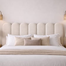 Nancy Upholstered King Single Bedhead