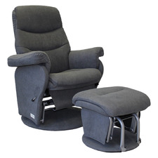 2 Piece Manhattan Glider Chair & Ottoman Set