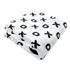 Amani Bebe Organic 4 Kisses Blanket Tic Tac Toe