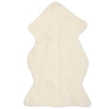 White Australian Sheepskin Rug