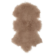 Camel Aquilin Mongolian Sheepskin Rug