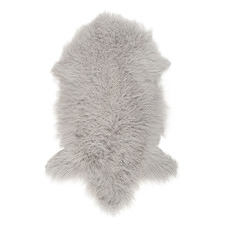 Light Grey Helios Mongolian Sheepskin Rug