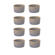 Azure Blue Urban Loft 6.7cm Sauce Dishes (Set of 8)