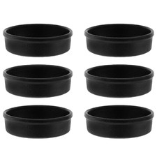 TK Black 14cm Tapas Dishes (Set of 6)