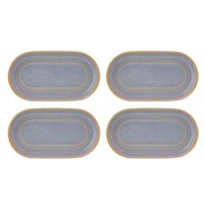 Azure Blue Urban Loft 18cm Serving Platters (Set of 4)