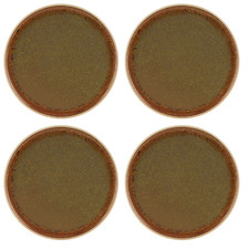 Burnt Sienna Soho 25.5cm Salad Plates (Set of 4)
