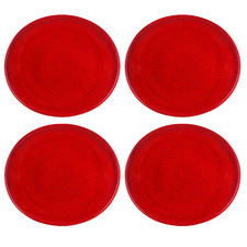 Reactive Red Artistica 29.5cm Tapas Plates (Set of 4)